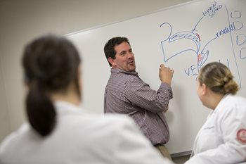 professor teaching a class