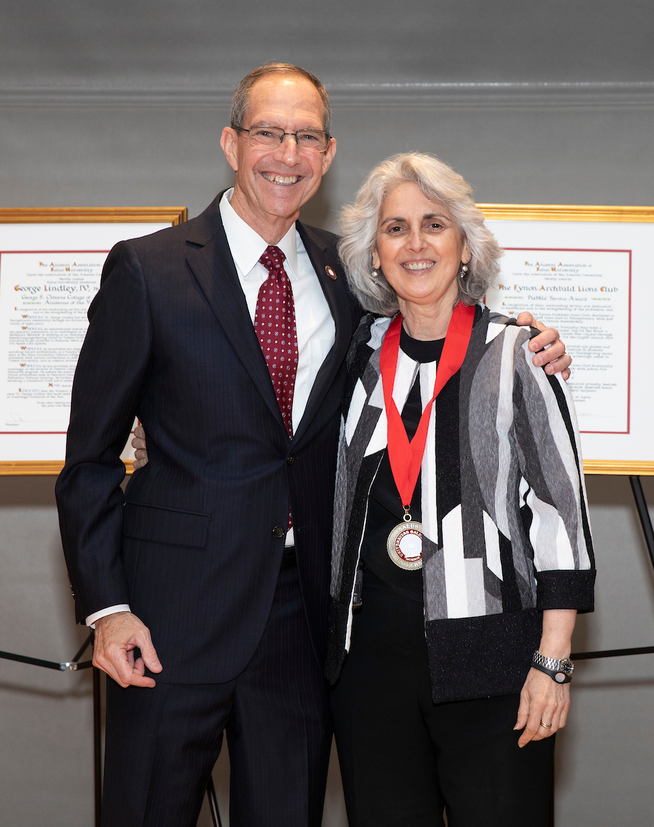 Dr. Mittelman and Jo Suprin