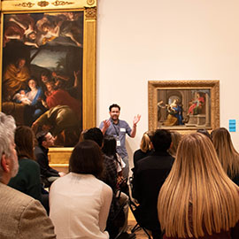 PA students at the Philadelphia Museum of Art