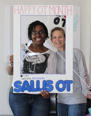 Salus University Occupational Therapy Month