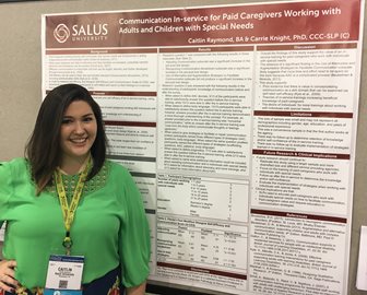 Q&A with Caitlin Raymond, Member and President of Salus’ Inaugural SLP Class of 2017