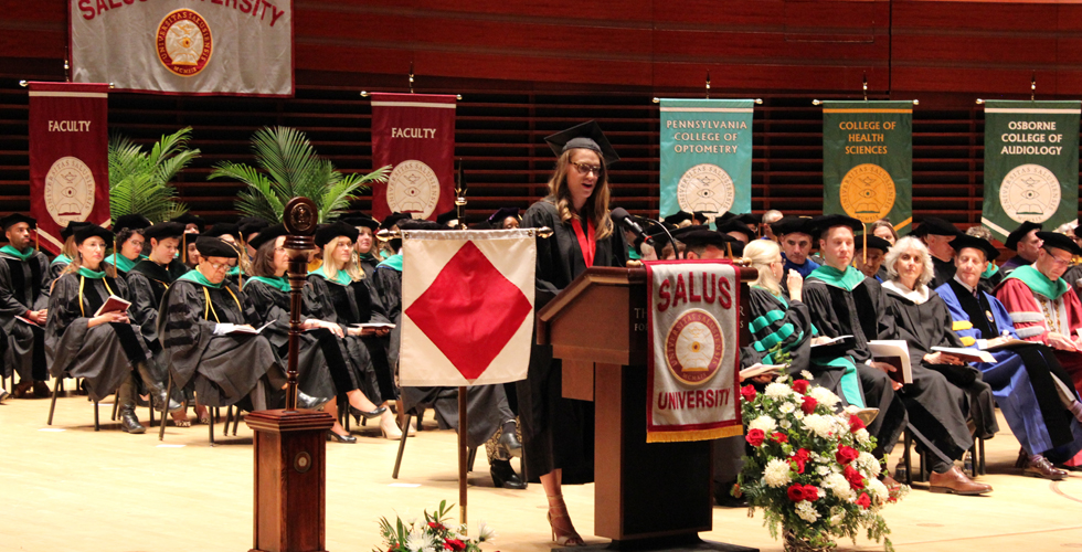 grads at commencement