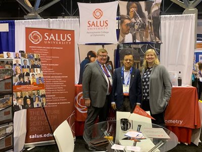 Salus administration at a conference