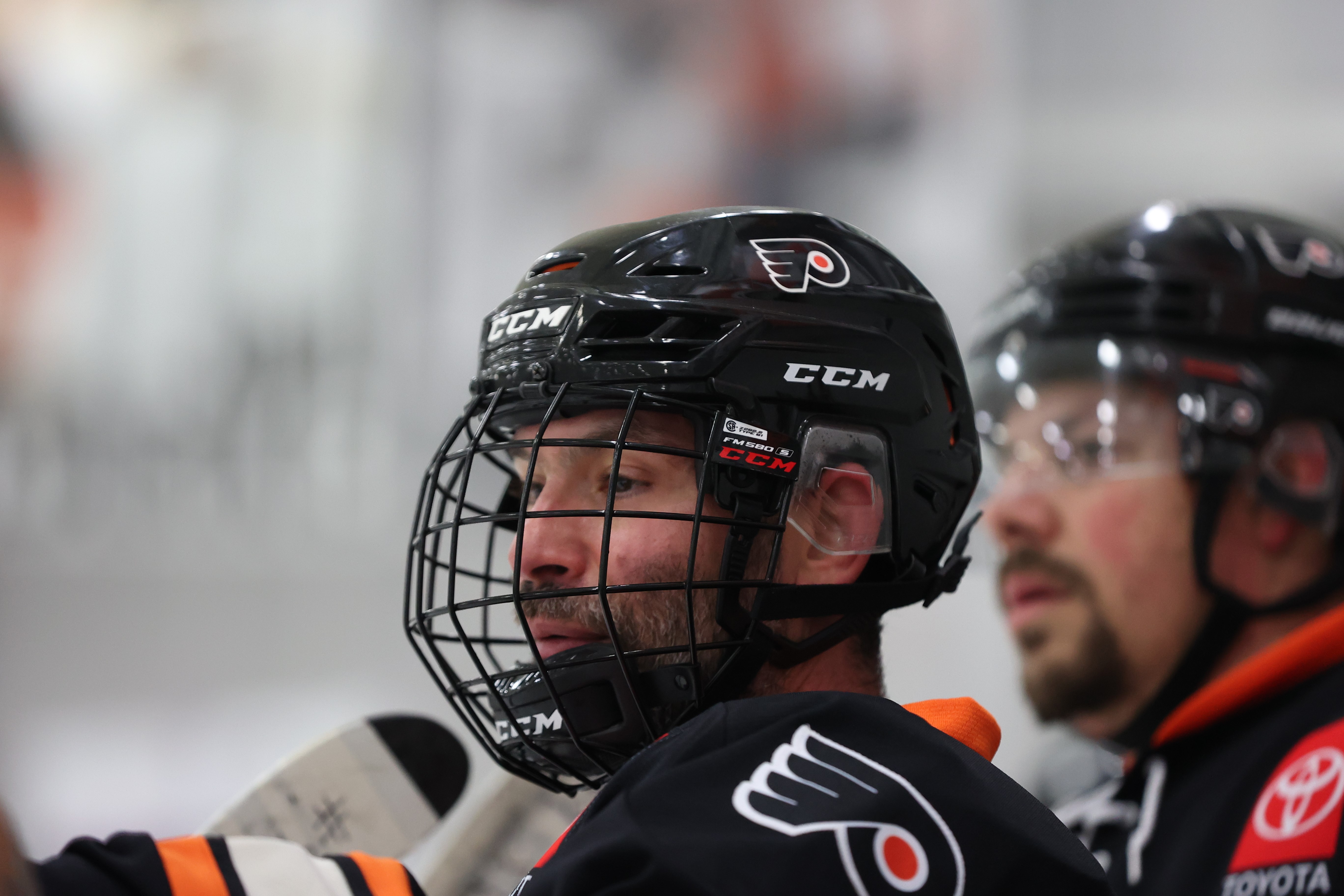 Dr. David Meltzer in Hockey Gear 