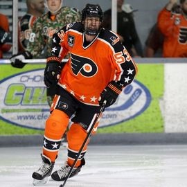 Dr. David Meltzer in a Flyers uniform