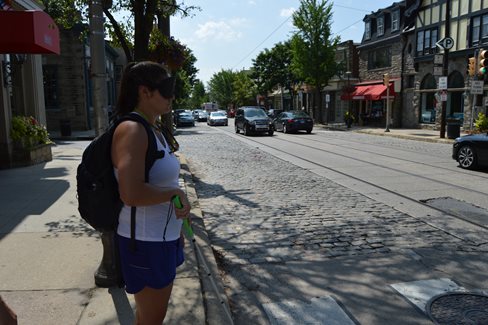 Salus University Orientation and Mobility Program - Chestnut Hill Lessons