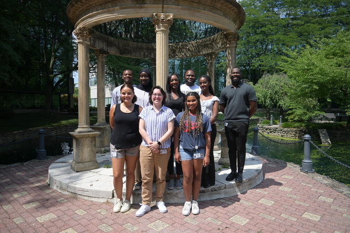 SEP 2024 students at gazebo