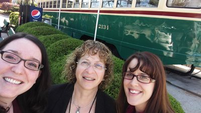 Dr. Silverman selfie with OT faculty