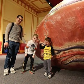 kids at Franklin Institute