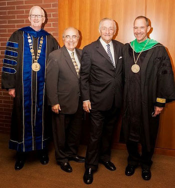 L-R: Drs. Lewis, Di Stefano, Haffner and Mittelman