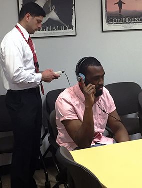 Hearing Screening with Veterans at CCP