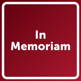 text that reads "in memoriam"