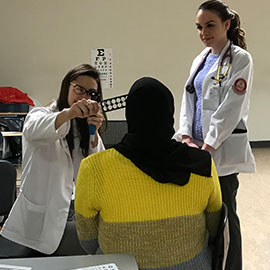 Physician Assistant Program Assists in Veterans Screening Event