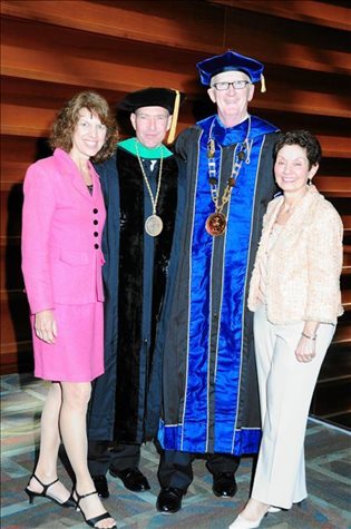 Drs. Lewis and Mittelman and wives