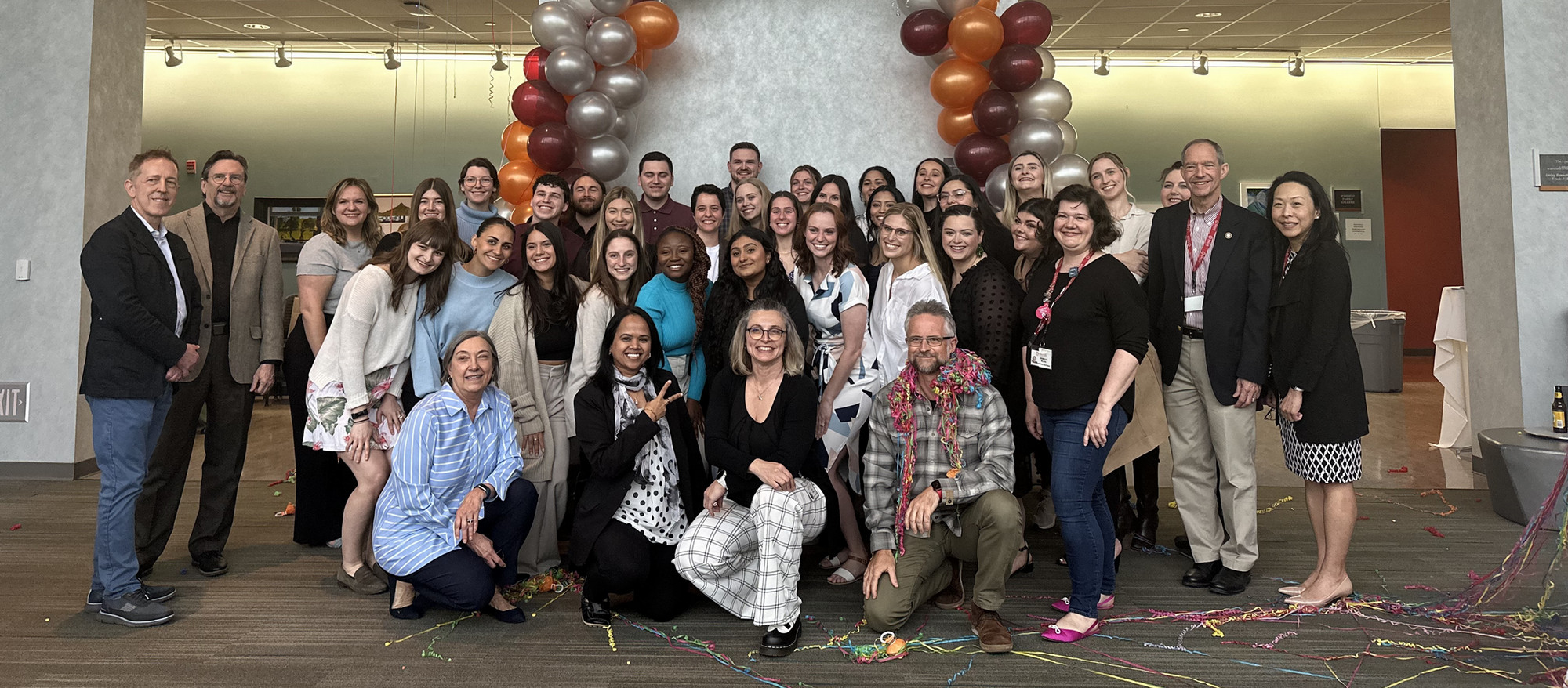 audiology externship celebration group photo