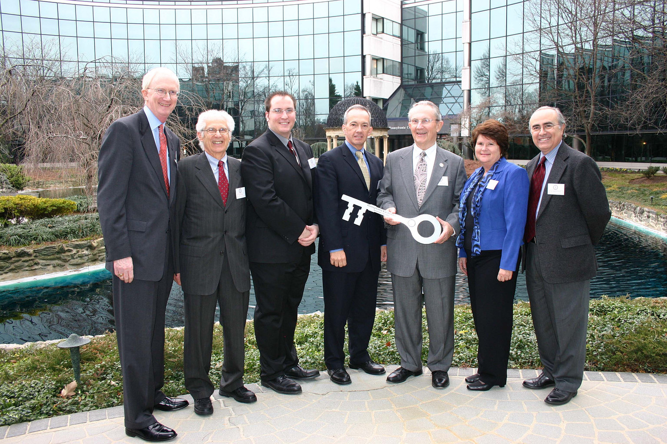 PEI ribbon-cutting group photo