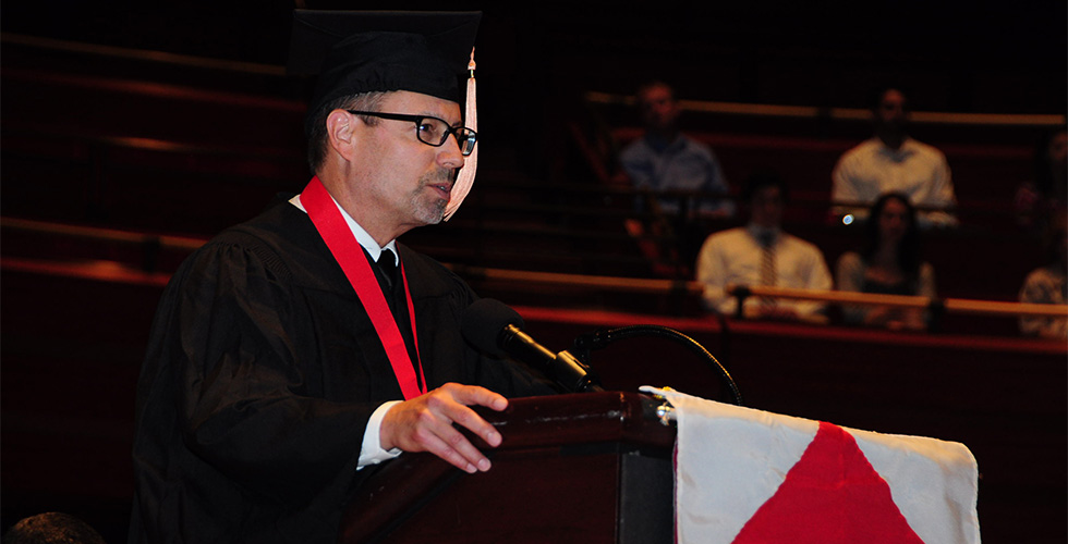 speaker at commencement