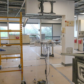 Standardized Patient/Simulation Lab construction