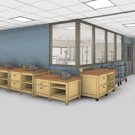 O&P Rendering of lab