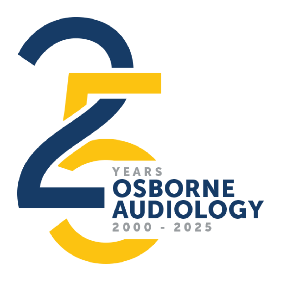 25th audiology anniversary logo