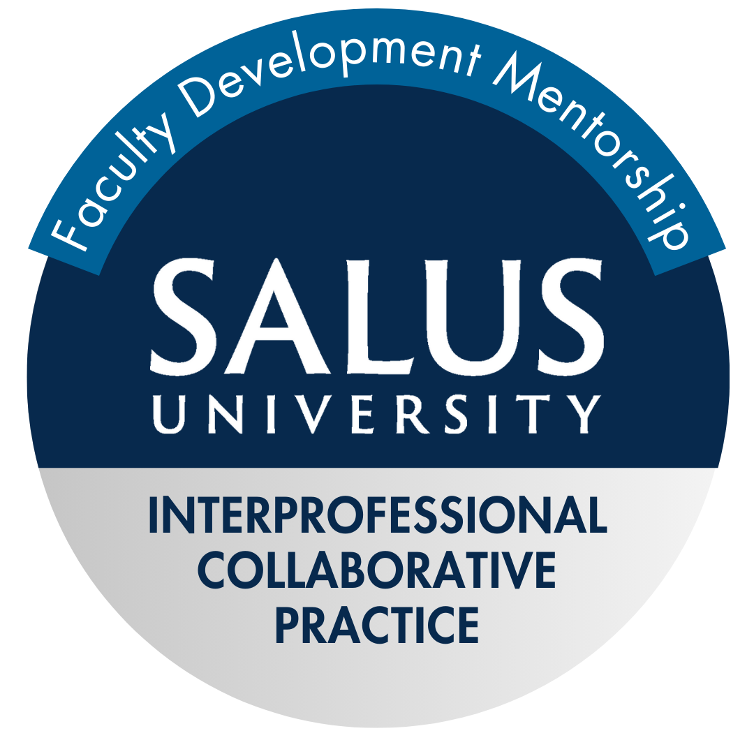 Faculty development mentorship badge