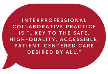 interprofessional practice quote