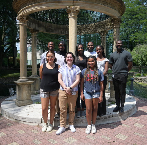 SEP students in front of gazebo