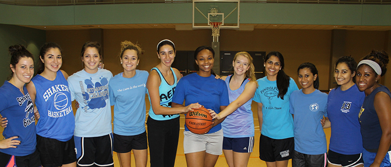 basketball group photo