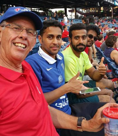 Qassim University Students at Phillies Game