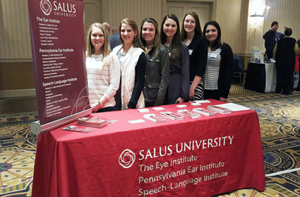 Salus University Audiology Students