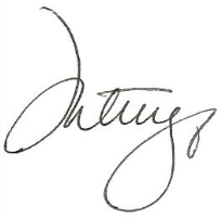 Dr. Trego signature