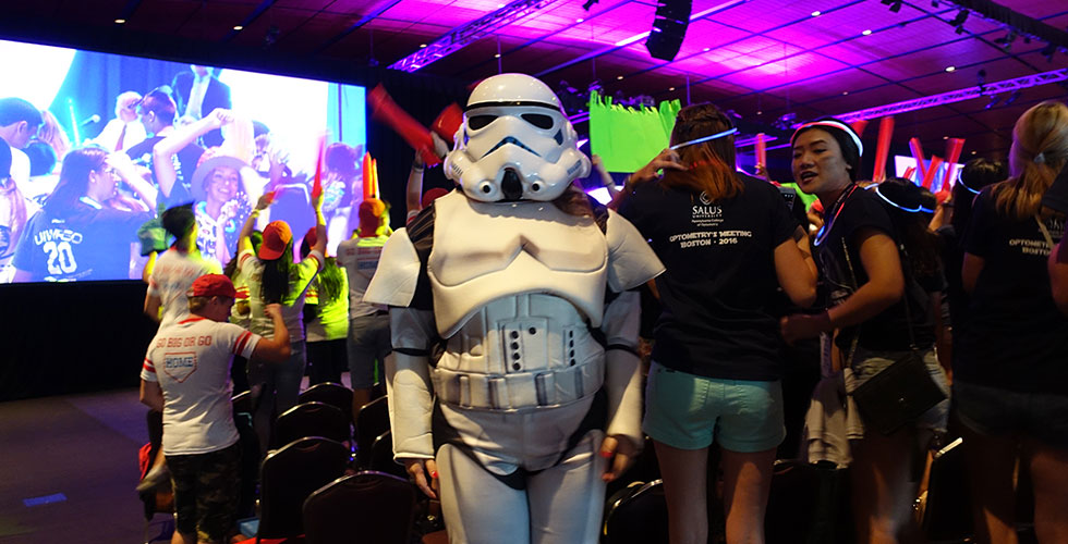 stormtrooper at AOA conference