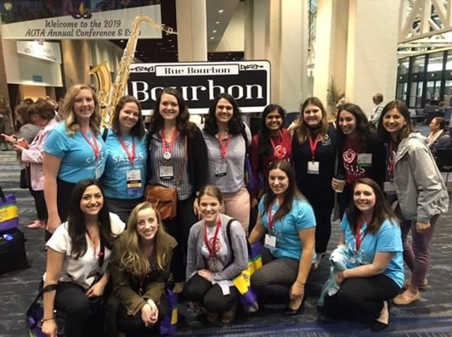 Group photo at AOTA