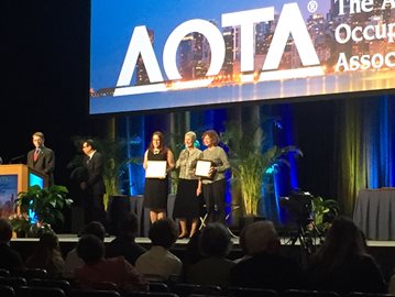 AOTA Recognizes OT Faculty