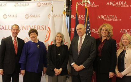 Salus University and Arcadia University