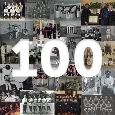 100 years collage