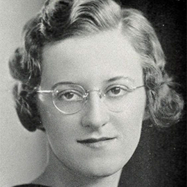 Dr. Dorothy Lippman yearbook photo