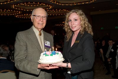 Powell at the 2005 Alumni Reunion