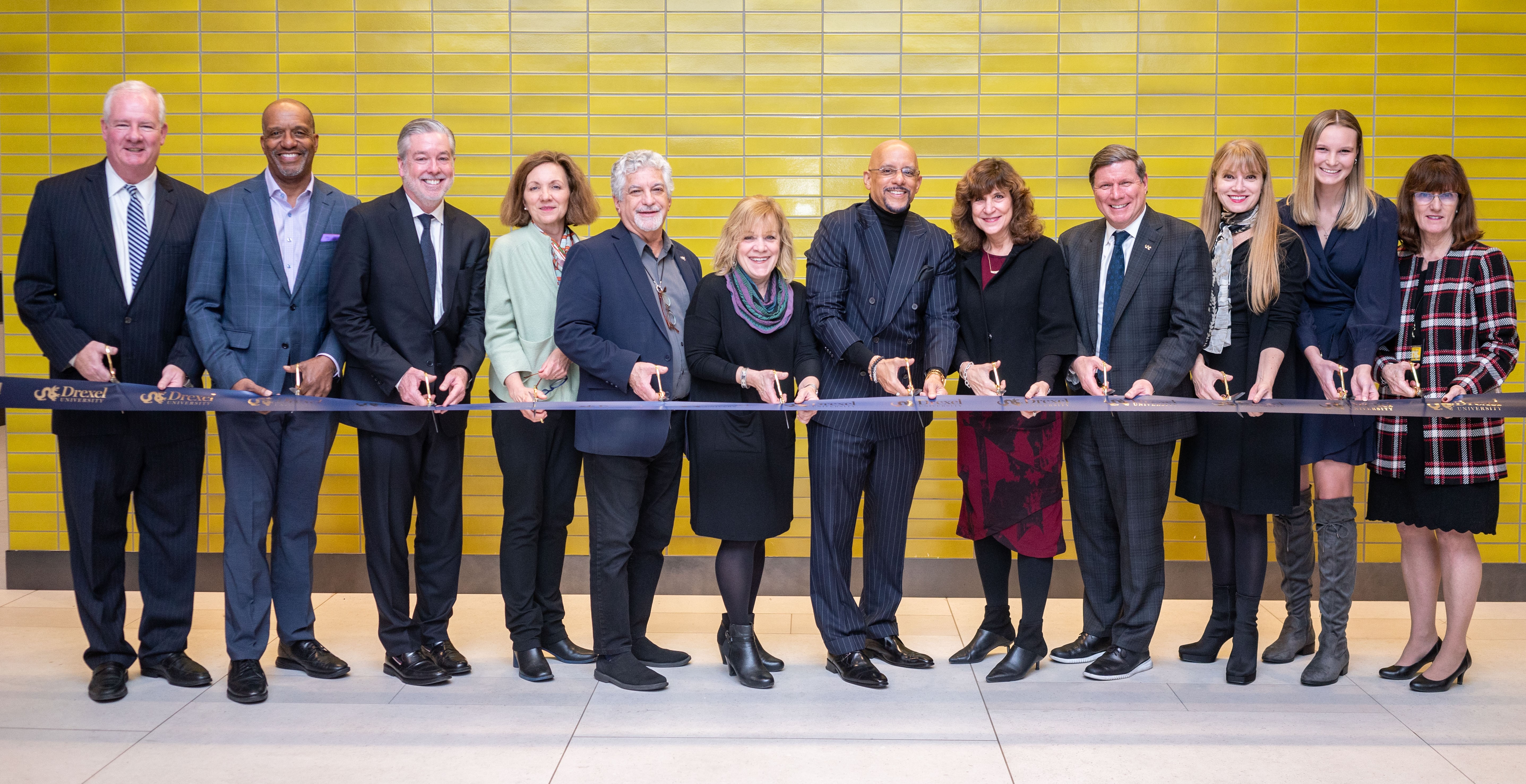 Drexel ribbon cutting