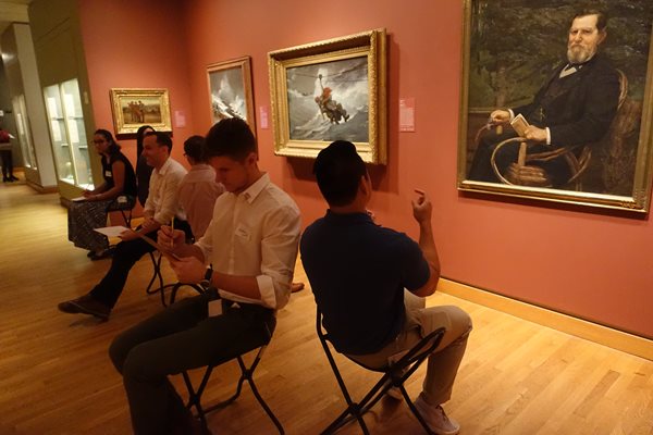 PA Students at Philadelphia Art Museum 