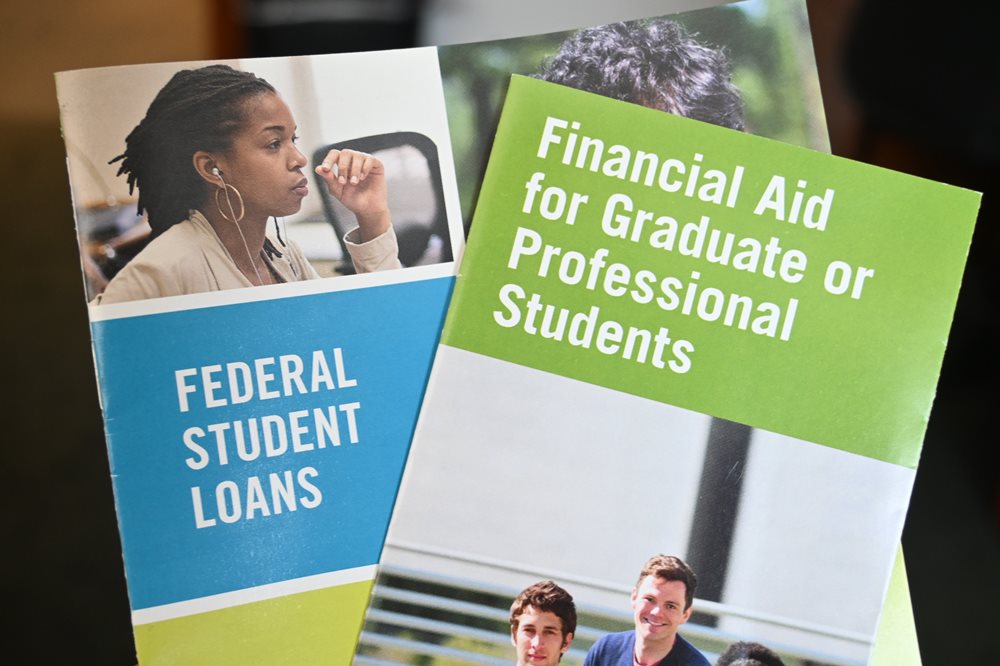 Financial aid brochures