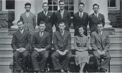 Back Row: Kramer, Sobel, Powell, Fitch, Wagner