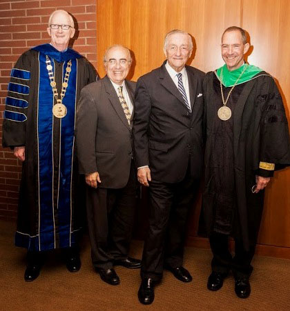 L-R: Drs. Lewis, Di Stefano, Haffner and Mittelman