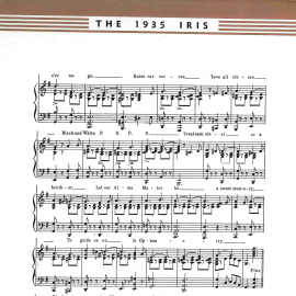 PCO Alma Mater music sheet