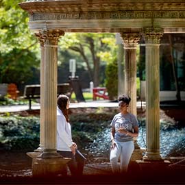 Salus students on campus