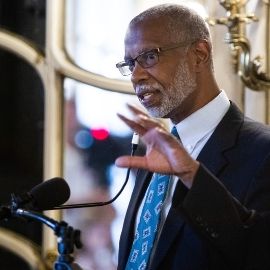 Sen. Art Haywood speaking at an event