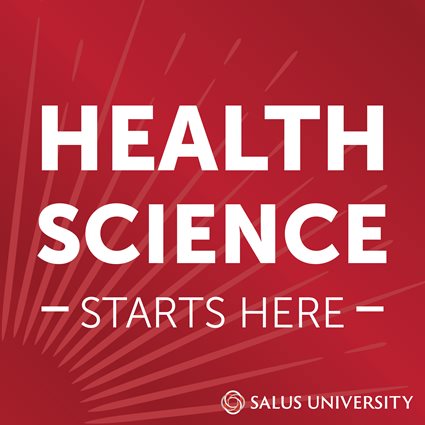 Graphic that says "health science starts here"