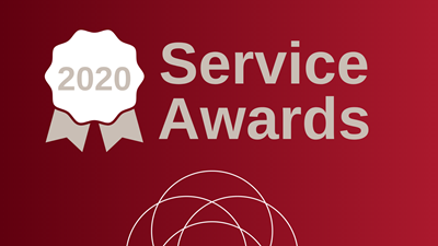 Graphic that says "2022 Service awards"