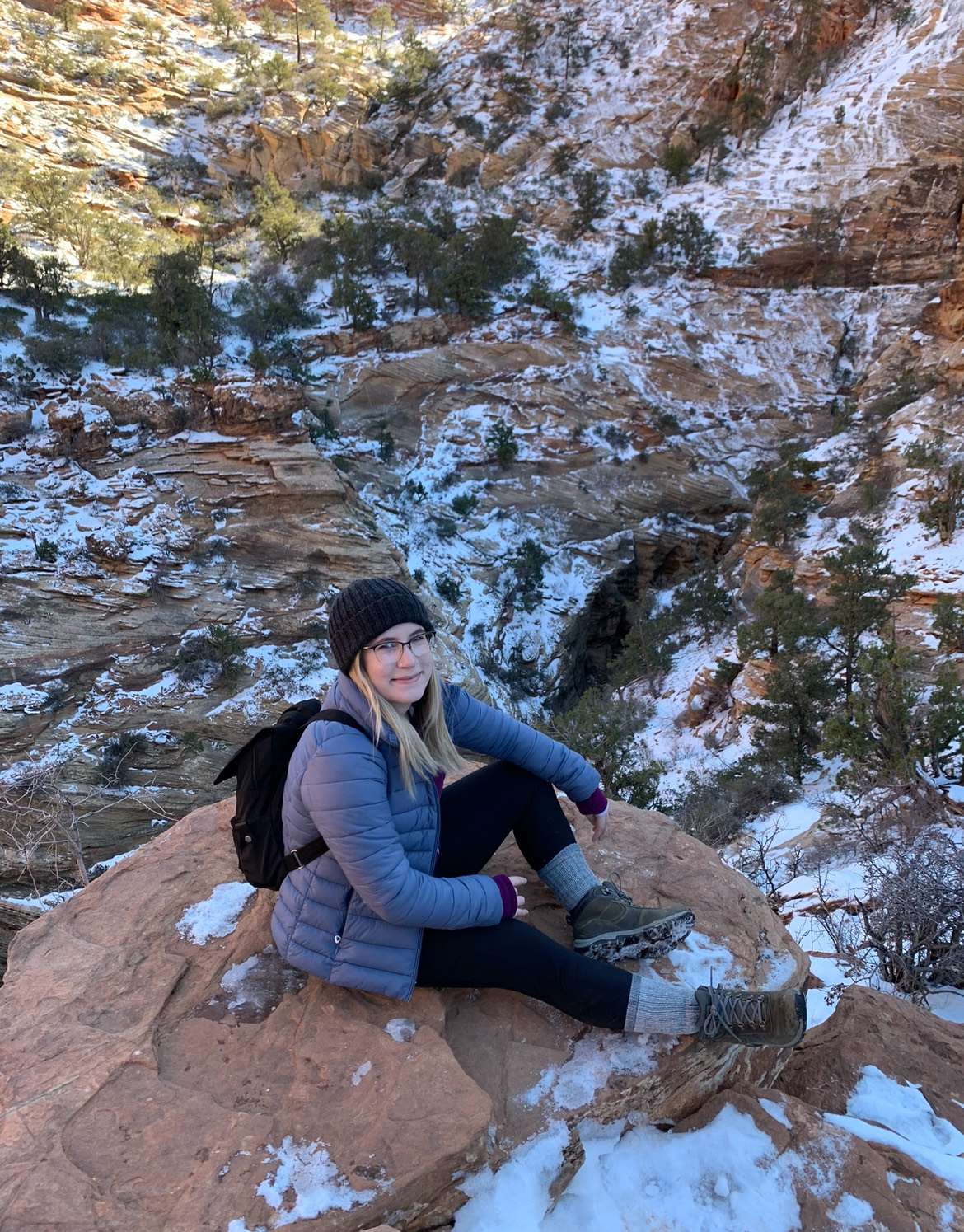 Lauren DeAngelo hiking