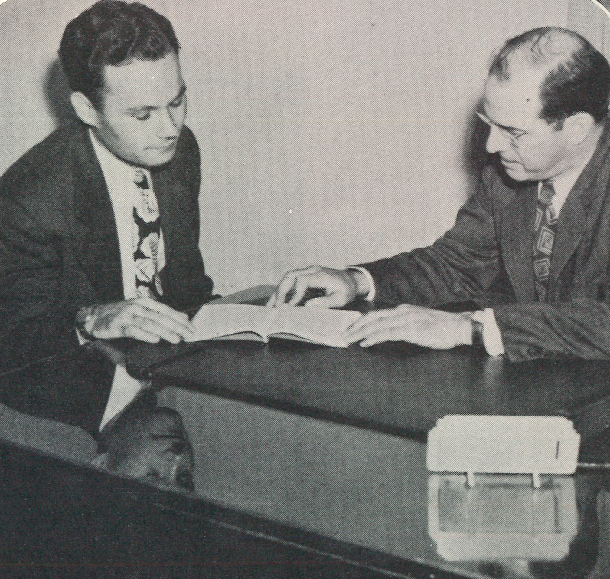 Lawrence Fitch teaching a student